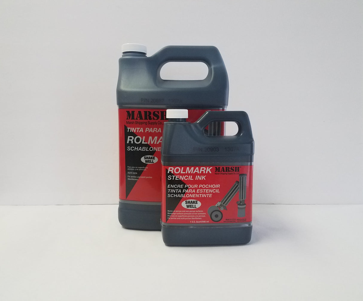Marsh Rolmark Ink and Solvent