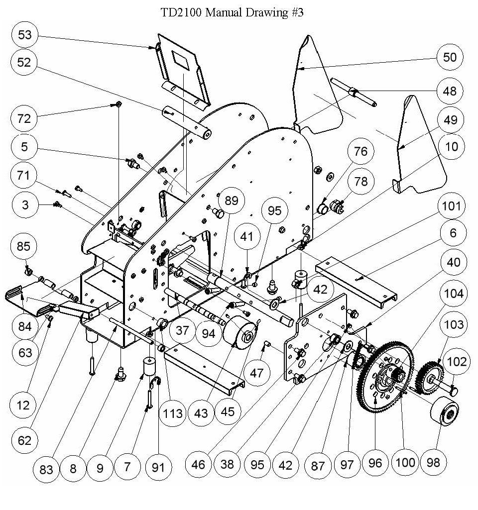 RP40550  Tape Guide Assembly