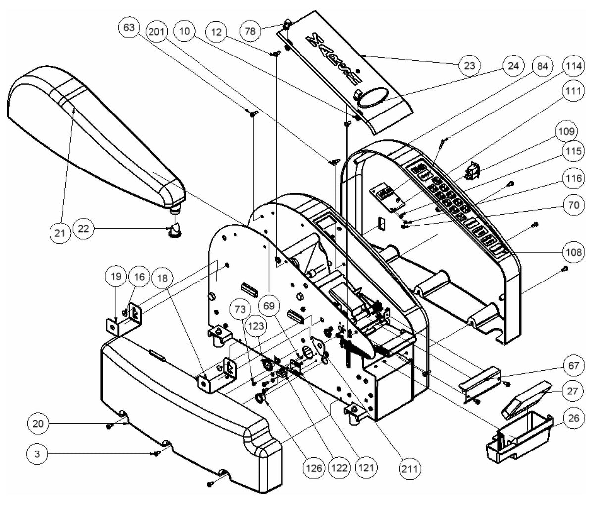 RP42405 Display Board Assy