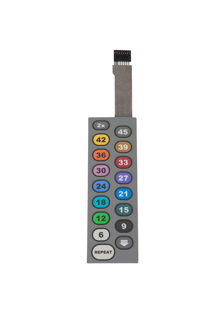 B50000301  KEYBOARD, INCHES - BP500