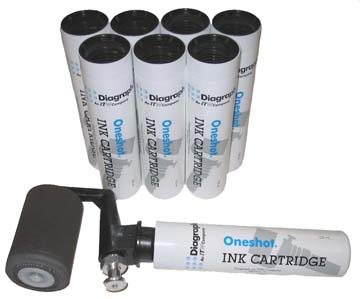2700865  Diagraph One-Shot Stencil Roller Kit