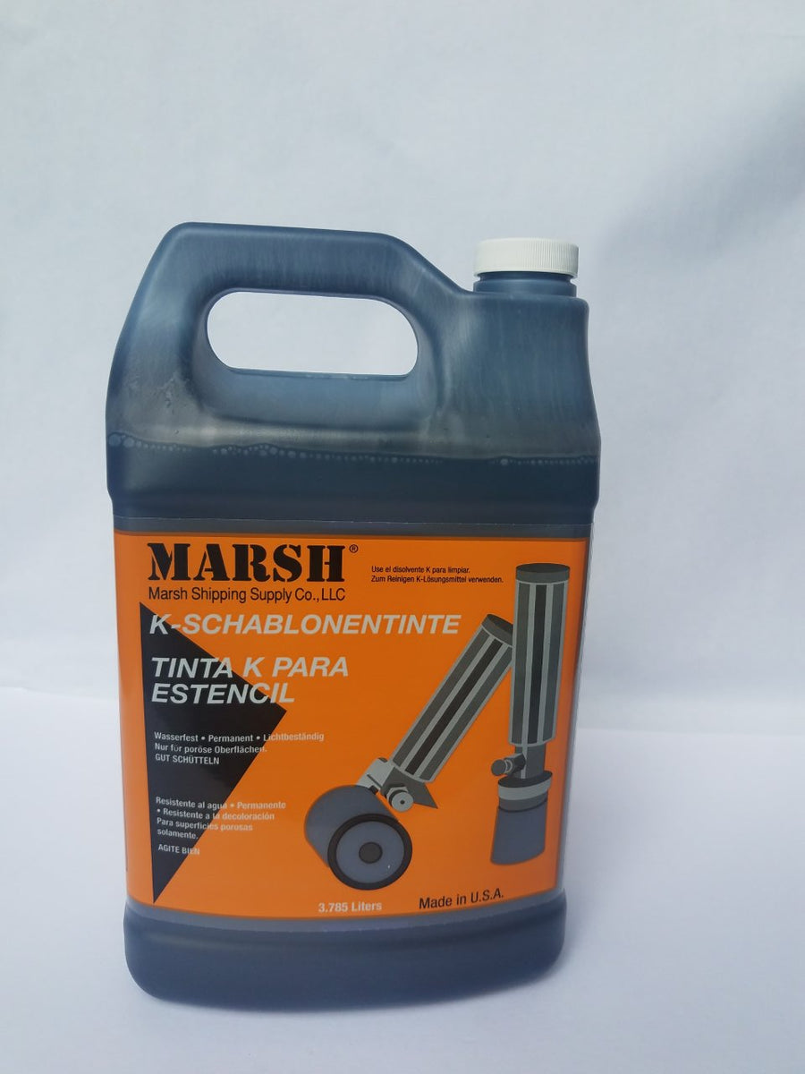 Marsh K Ink and Solvent – Alpha Industrial Supplies, Inc.