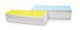 4" x 6" Thermal Transfer Floodcoat Fanfold Colored Labels