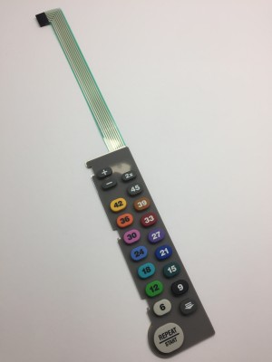 E55500301  BP555 Switch Pad Assy, ES
