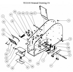 RP40320  Tape Basket/Motor Cover